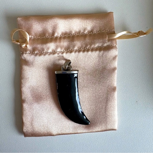 Free People Jewelry - Lacquered Horn Charm